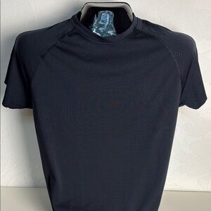 Rhone Men's Black Crew Neck Short Sleeve T-shirt Size L